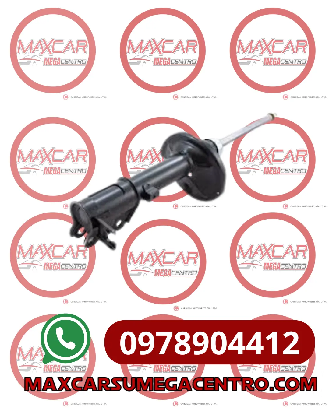 A.55350-25050 Amortiguador Pos Mando Verna 01-06 Lh 1