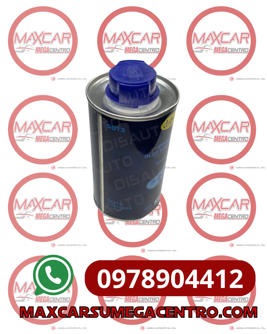 Lf.Dot3 Dlb Liquido Freno Pinta Azul 1