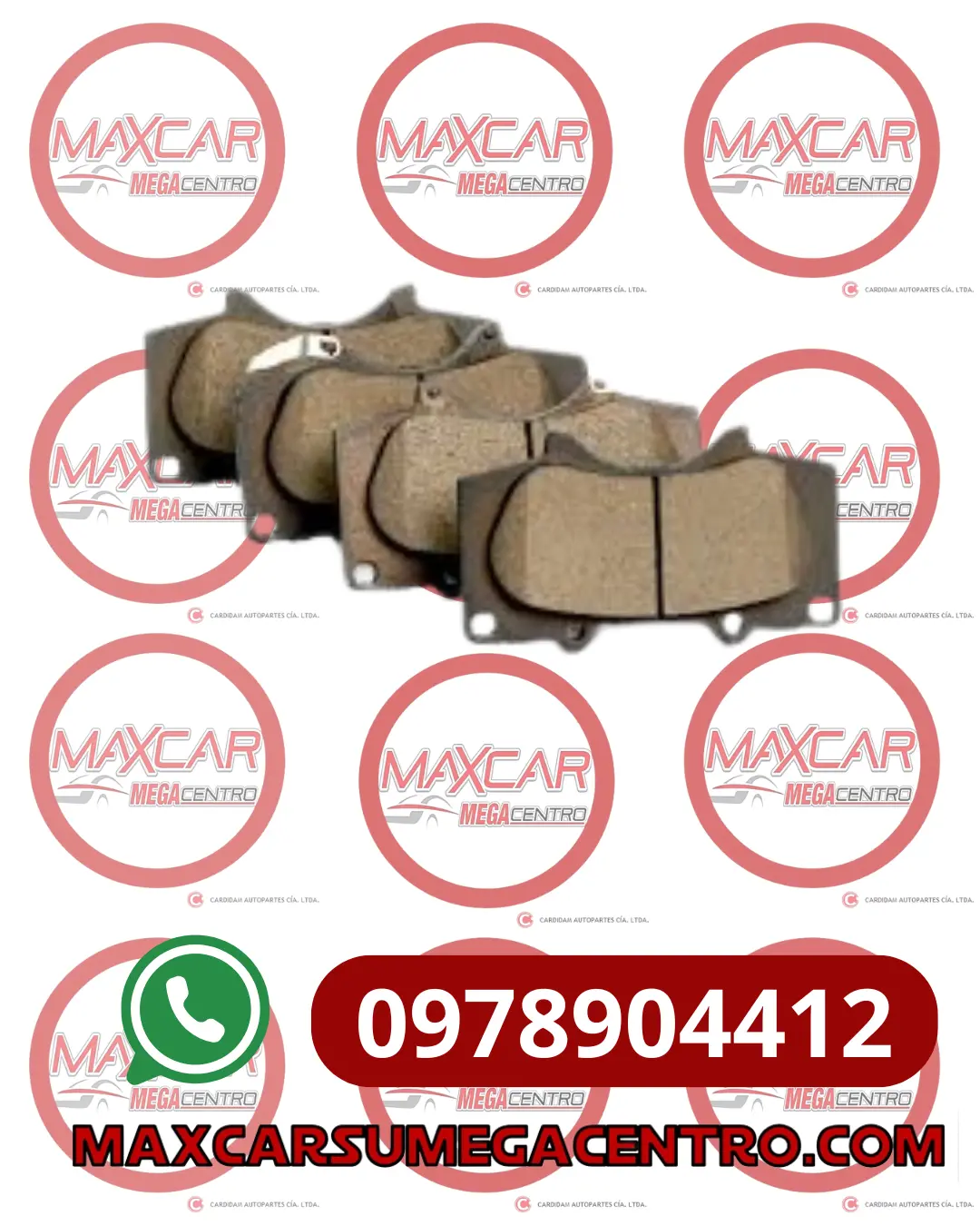 Pf.D976 Pastilla Freno Durako D976 Fortuner 06- Tundra 03- Hilux 2.5 11- Gas Jac T6 T8 Montero 3.0 07- Cera 1