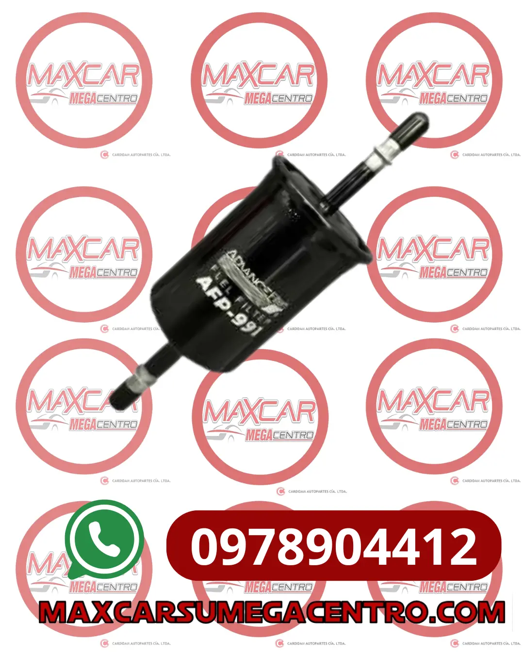 F.Afp991 Filtro Combustible Advance Ford Sporttrack F150 Explorer (9.5X8mm) 1