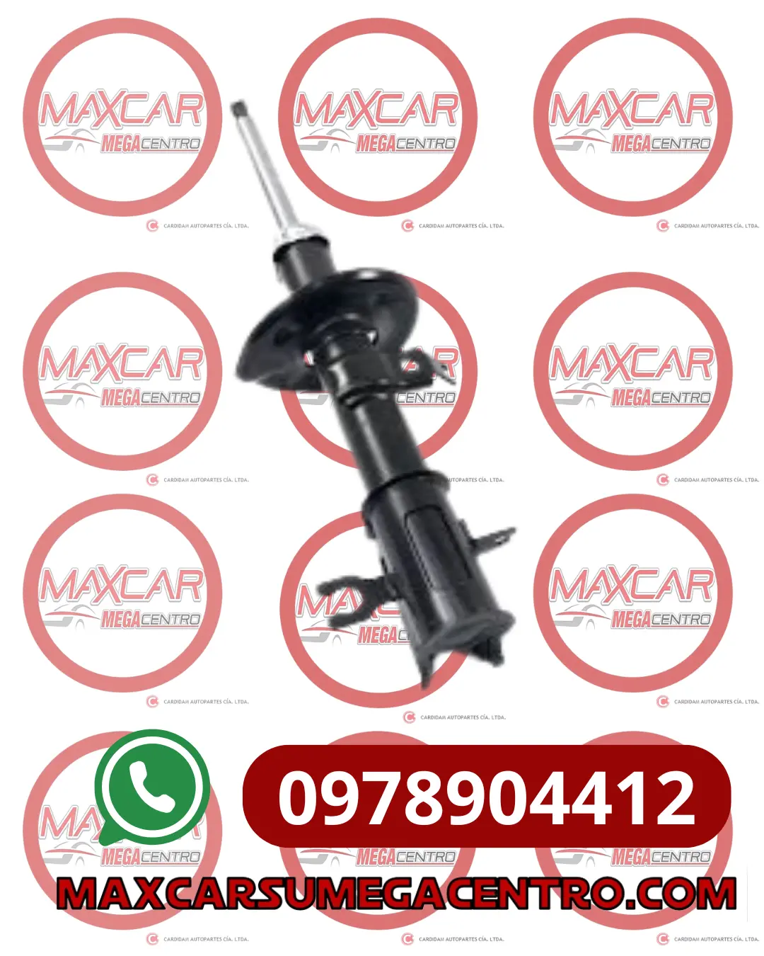 A.341397 Amortiguador Del Yvs Yvsgm50151 Toy Hilux Vigo 2.7 05-17 4X2 (Plato Grande) Rh Gas 1