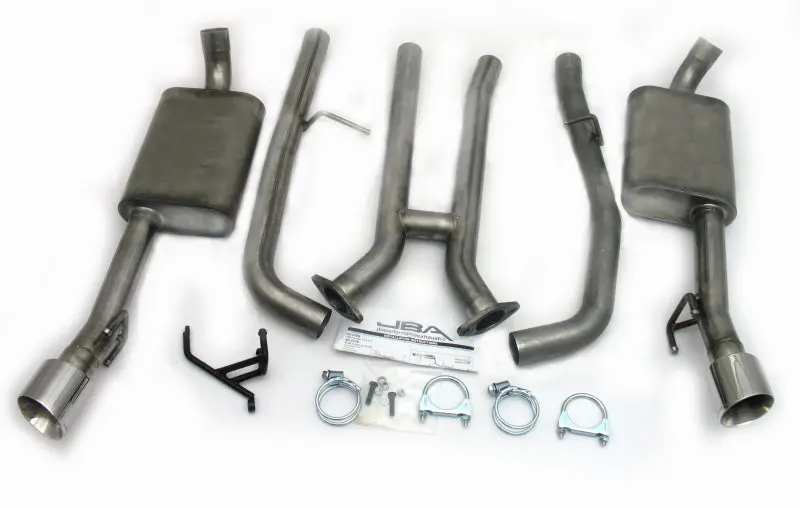 Jba Dual-Exit Cat-Back Exhaust System For 2004 Pontiac Gto (5.7L V8) 1