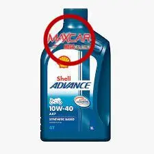 Shell 1/4 10W40 4T Moto Synthetic Blend - Sq10404t 1