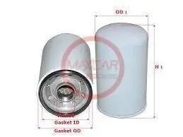 Filtro Aceite Hardman Ph3786 Hino (C1314) - Fhph3786 1