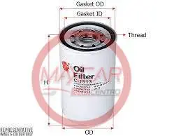 Filtro Aceite Hardman 8943963754 Isuzu Fvr Ftr Frr (C1513) - Fh3754 1