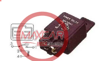 Relay Stark Rly001 12V 4P. 30Amp. Universal Tipo Neblineros - Rly001 1