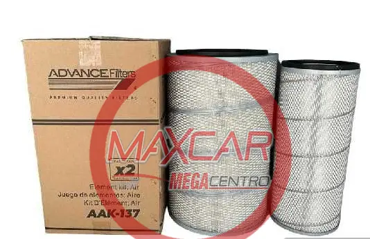 Filtro Aire Advance Aak137 Golden Dragon Bus Xml6127j13 Jac Hfc1180kr0 13T Sinotruk Jk6128hd, Jyj5254gssc (Aa27276-Aa27277) - Faak137 1