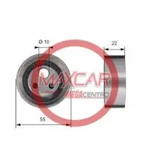 Ruliman Templador Skf Vkm16003 Logan 1.4 8V 10-15 1.6 8V 06-15 Symbol 1.4 8V 02-10 Polea Peq - Rvkm16003 1