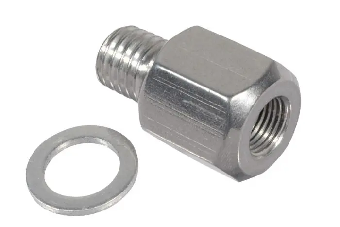 Ict Billet Lt Engine Swap Male M12-1.75 Adapter Female 1/8-27 Npt Oil Pressure Sensor Lt1 1