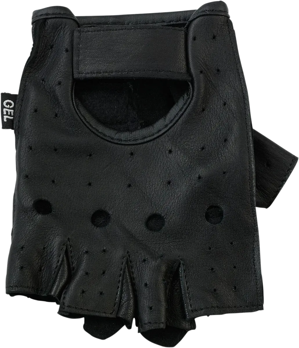 Z1R 243 Half-Finger Motorcycle Gloves – Black, Size 2Xl 1