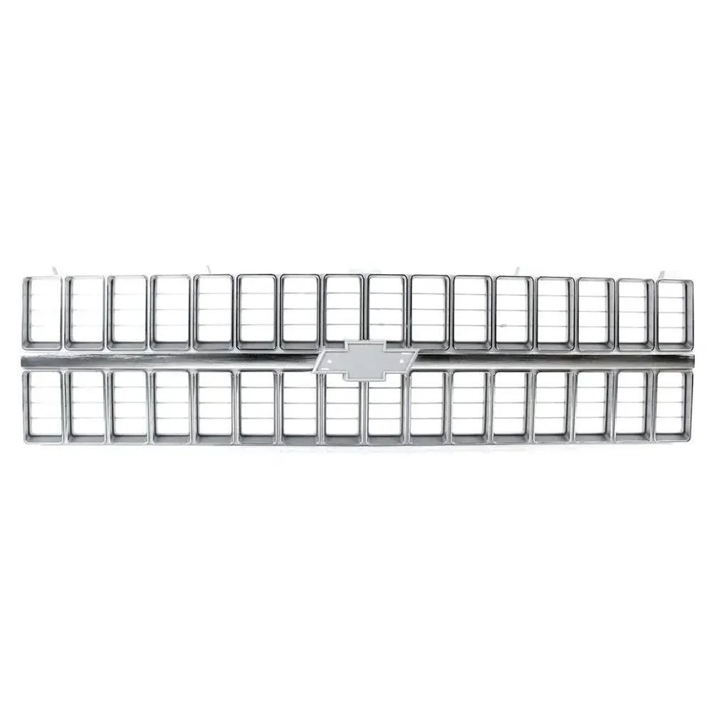 Amd Premium Grille - Oe Style - Dual Headlight - Chrome | 81-82 Chevy C/K Pickup Blazer Suburban 1