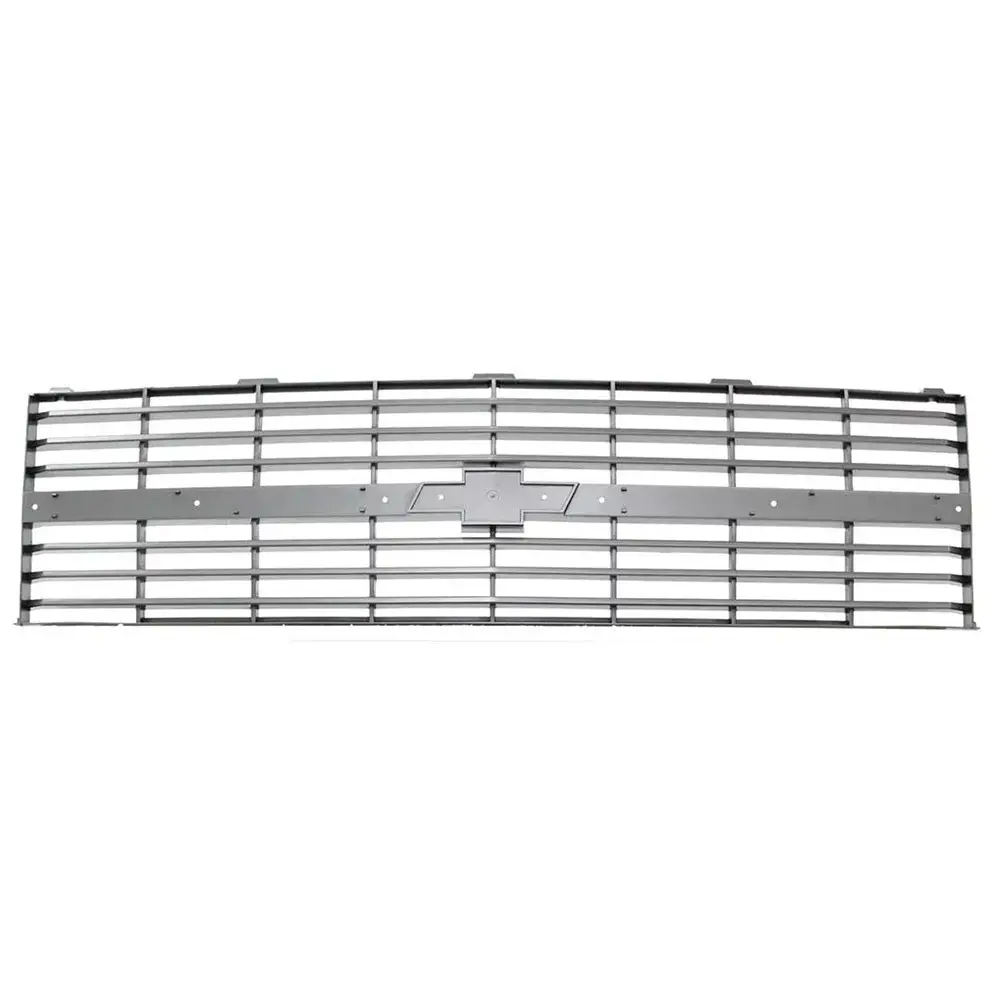 Amd Premium Grille - Oe Style With Emblem Mount - Dark Gray - Dual Headlights | 83-84 Chevy C/K Pickup Blazer Suburban 1