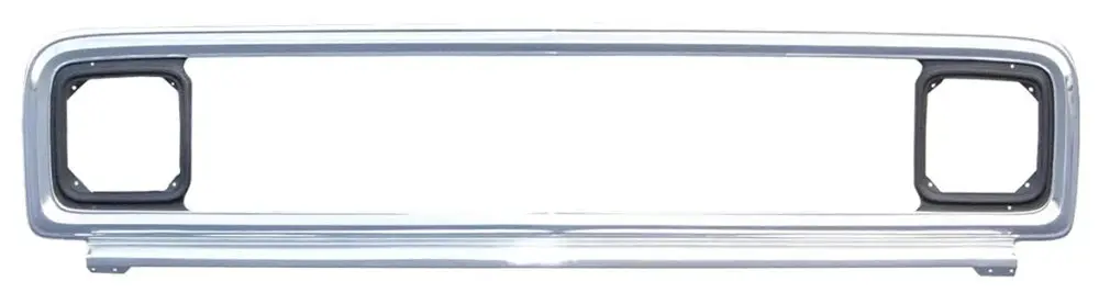 Amd Grille Shell - Anodized Aluminum | 71-72 Chevy C/K Pickup Blazer Suburban 1
