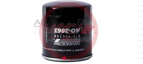 Filtro Aceite Advance Ao2863 Wingle Diesel Luv Diesel Jac T6 4X2 2.8 Diesel (Sph7325)  - Fao2863 1
