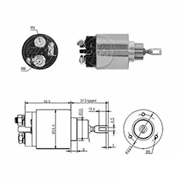 Automatico Arranque Zm2873 Chevy/Vw-Azm2873 1