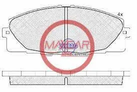 Pastilla Freno Frisson D2015 Hiace 08/ (D1434) - Pfd2015 1