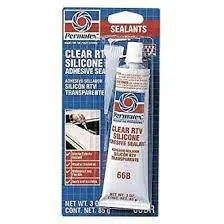 Permatex Silicon Transparente Rtv 80050 3 Onz  Srt3 1