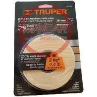 Cinta Doble Faz Espuma Truper 7506240657484 5Mtsx19mm - Cdf642344 1