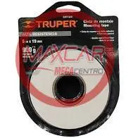 Cinta Doble Faz Truper 1,5Mtsx19mm	- 7506240657477 1