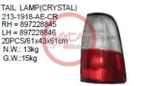 F2131918l-	Faro Pos Depo 213-1918L Blanc+Rj Luv 00-04 1