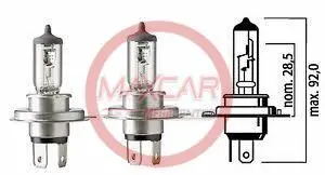Far.H4 Halogeno Flosher H4 12V 100/90 725543 0043 1