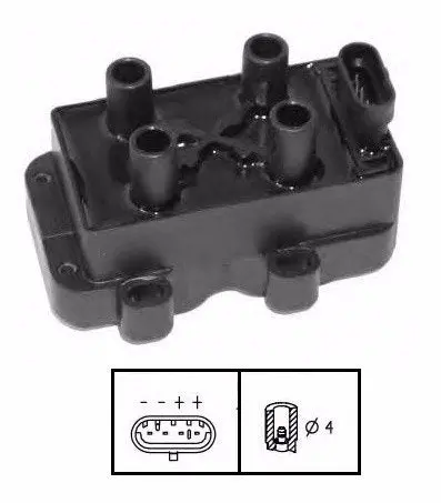 Bobina Encendido Car 28050 Logan-Be28050 1