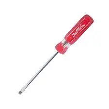 Destornillador Plano Bestvalue 1/4 X 4 Mango Rojo Magnetico H420113 - Dh20113 1
