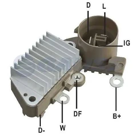 Reg.Ga818 Regulador Alternador Gauss Forza Ii Swift 12V  (Ij-Ino253) 1
