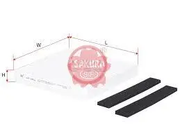 Filtro A/C Sakura Ca1801 Xtrail Classic - Fca1801 1