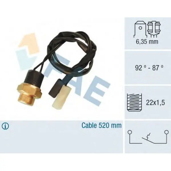 Termoswitch Fiat Uno 601692-T601692 1