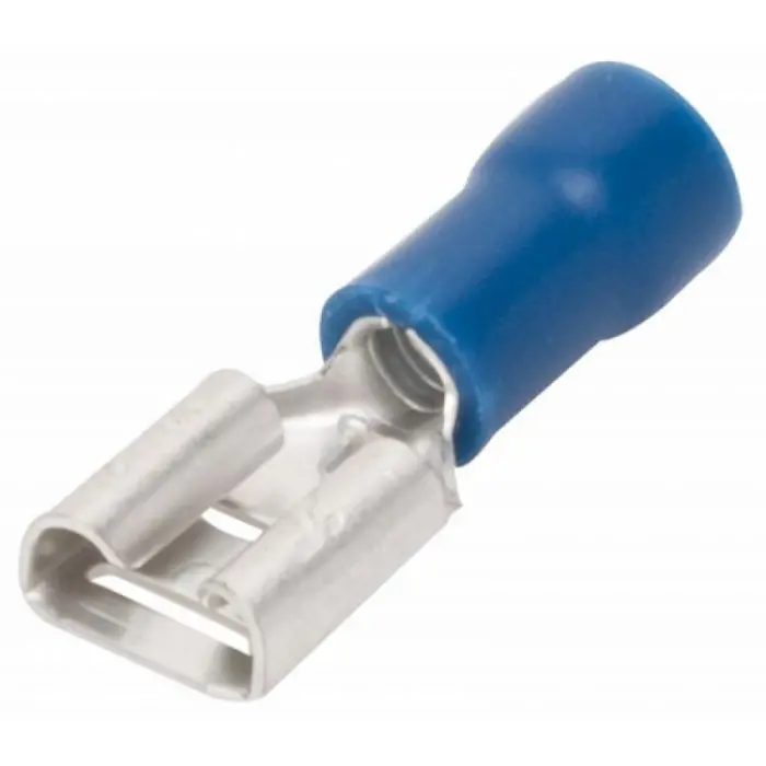 Terminal Hembra Azul 3/16-Th3/16 1