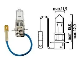 Ff3320-	Halogeno Flosher 3320 H3 12V 55W 1