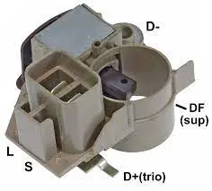 Regulador Alternador Gauss Ga802 12V Mit L200/Hy - R802 1