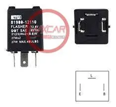 Flasher Touch Fla043b 12V 3P Accent I10 I30 Elantra Picanto(Letras) - Fla043b 1