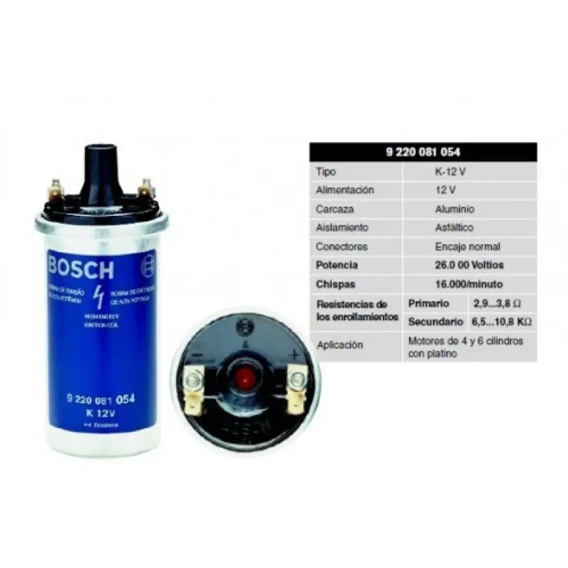 Bob.9220081054 Bobina Encendido Bosch Azul 1