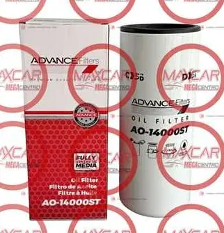 F.Ao14000st Filtro Aceite Advance Cummins Moderno  (Lf14000nn Medio Filtrante 100% Sintetico) 1