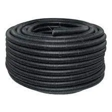 Manguera Corrugada 8Mm Negra . Mmcc 1