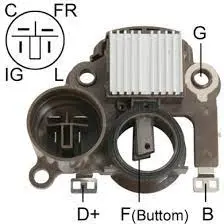 Regulador Porter Iy058/Vrh2009-86 Accent,Elantra  - Rdiy058 1