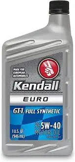 Kendall 1/4 5W40 Full Sintetico - Kq540s 1