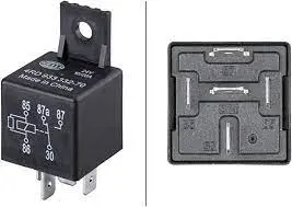 Relay Hella 24V 5P. 10/20Amp. Con Resistencia (933332701) - Rh2701 1