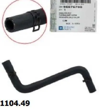 Manguera Calefaccion Gm 96676780 Spark Gt (1104.49) - Mg110449 1