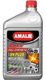 Amalie 1/4 5W20 Elixir Full Synthetic - Aq520f 1