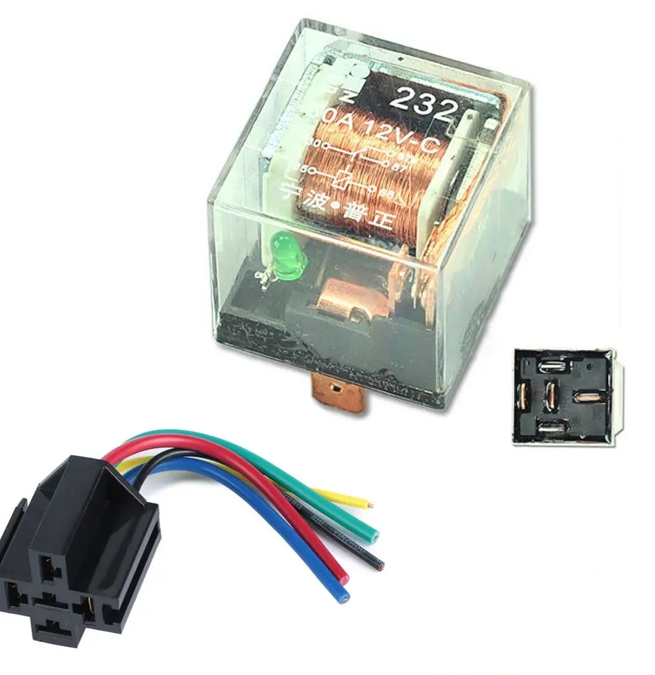 Relay 12V 5P Trans Led 80-100A-R12v5p 1