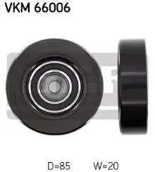 Polea Templador Banda Kml Grand Vitara 99-Sz 08 / (85X23.70X10.15) 17530-77E00-Pt77e00 1