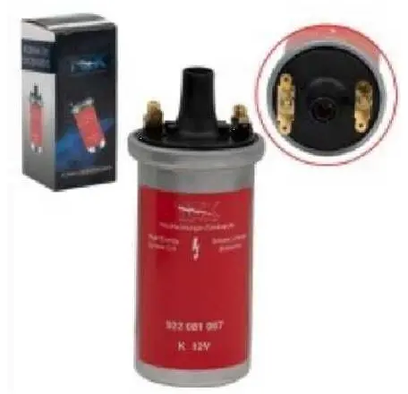 Bobina Tck 922081067 K-12V Roja Electronica C/Resis (630.8) - Bt6308 1