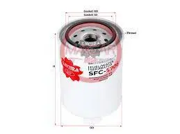 Filtro Combustible Sakura Sfc5706 Separador Jac1063 (Fs1280)	- Fsfc5706 1
