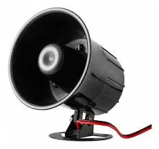 Sirena Para Alarma De 6 Tonos 446-12V-25W 6011	- Sa44612v 1