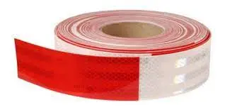 Cinta Reflectiva 3M 5X50 (Blanco/Rojo) (Rollo) Sg5 Reforzada Rae069 - Fg001 1