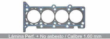 Empaque Cabezote Fraco 8940040 Sail 1.4 16V 12 - - Ec840040 1