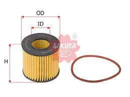 Filtro Aceite Sakura Eo11050 Prius Rav4 - Feo11050 1
